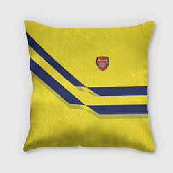 Подушка квадратная Arsenal FC: Yellow style, цвет: 3D-принт