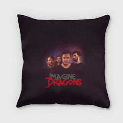 Подушка квадратная Группа Imagine Dragons, цвет: 3D-принт
