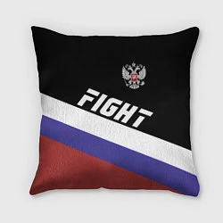 Подушка квадратная Fight Russia