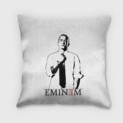 Подушка квадратная Mr Eminem, цвет: 3D-принт