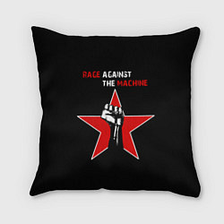 Подушка квадратная Rage Against the Machine - star, цвет: 3D-принт