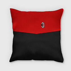 Подушка квадратная АC Milan: R&B Sport, цвет: 3D-принт