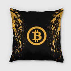 Подушка квадратная Bitcoin Master, цвет: 3D-принт