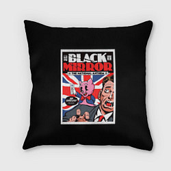 Подушка квадратная Black Mirror: Pig Poster, цвет: 3D-принт