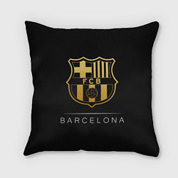 Подушка квадратная Barcelona Gold Edition, цвет: 3D-принт