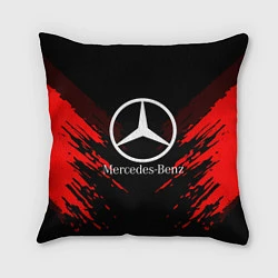 Подушка квадратная Mercedes-Benz: Red Anger, цвет: 3D-принт