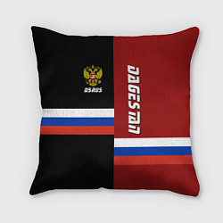 Подушка квадратная Dagestan, Russia, цвет: 3D-принт