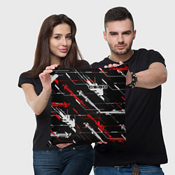 Подушка квадратная CS:GO AWP, цвет: 3D-принт — фото 2