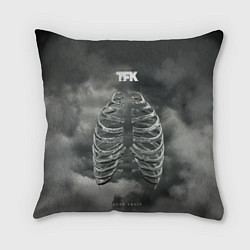 Подушка квадратная TFK Born Again, цвет: 3D-принт