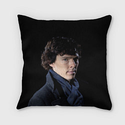 Подушка квадратная Sherlock, цвет: 3D-принт