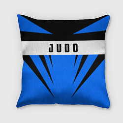 Подушка квадратная Judo Fighter, цвет: 3D-принт