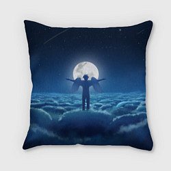 Подушка квадратная XXXTentacion: Moon Angel, цвет: 3D-принт