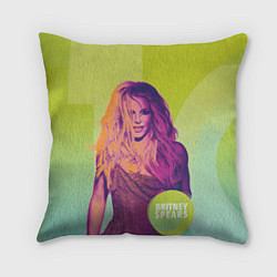 Подушка квадратная Britney Spears, цвет: 3D-принт
