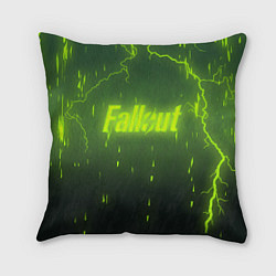 Подушка квадратная Fallout: Radiation Storm, цвет: 3D-принт