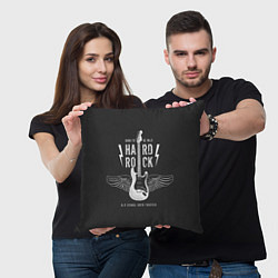Подушка квадратная Hard Rock: Born to be wild, цвет: 3D-принт — фото 2