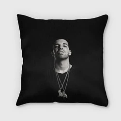 Подушка квадратная Drake, цвет: 3D-принт