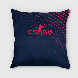 Подушка квадратная CS:GO Pink Dotted