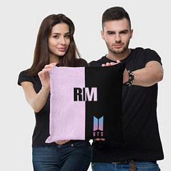 Подушка квадратная BTS RM, цвет: 3D-принт — фото 2