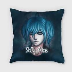 Подушка квадратная Sally Face, цвет: 3D-принт