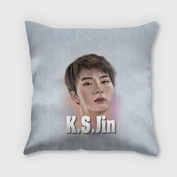 Подушка квадратная BTS K.S.Jin