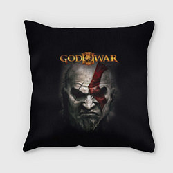 Подушка квадратная God of War, цвет: 3D-принт