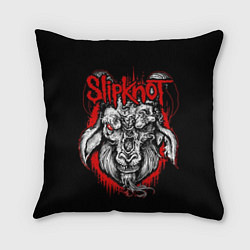 Подушка квадратная Slipknot: Devil Goat, цвет: 3D-принт
