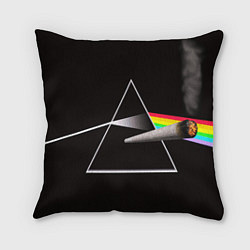 Подушка квадратная PINK FLOYD, цвет: 3D-принт