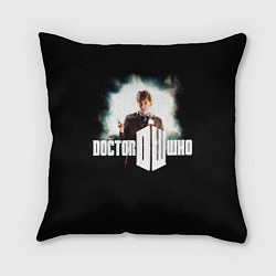 Подушка квадратная Doctor Who, цвет: 3D-принт