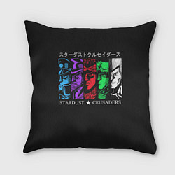 Подушка квадратная JoJo Bizarre Adventure, цвет: 3D-принт