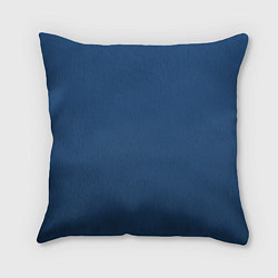 Подушка квадратная 19-4052 Classic Blue, цвет: 3D-принт