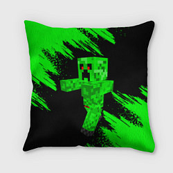 Подушка квадратная MINECRAFT, цвет: 3D-принт