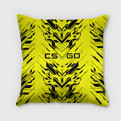 Подушка квадратная Counter Strike, цвет: 3D-принт