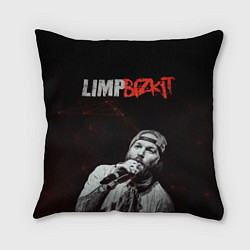 Подушка квадратная Limp Bizkit, цвет: 3D-принт