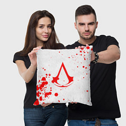 Подушка квадратная Assassin’s Creed, цвет: 3D-принт — фото 2