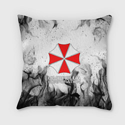 Подушка квадратная UMBRELLA CORP, цвет: 3D-принт