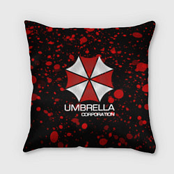 Подушка квадратная UMBRELLA CORP, цвет: 3D-принт