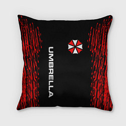 Подушка квадратная UMBRELLA CORPORATION, цвет: 3D-принт