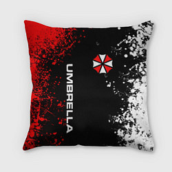 Подушка квадратная UMBRELLA CORPORATION, цвет: 3D-принт