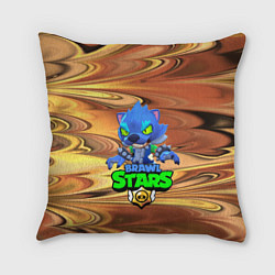 Подушка квадратная Brawl stars, цвет: 3D-принт