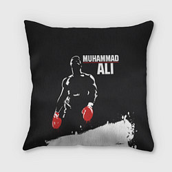 Подушка квадратная Muhammad Ali