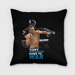 Подушка квадратная Tony Ferguson, цвет: 3D-принт