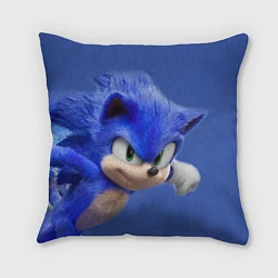 Подушка квадратная SONIC, цвет: 3D-принт