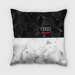 Подушка квадратная AUDI, цвет: 3D-принт