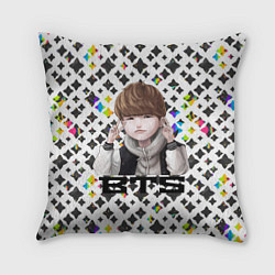 Подушка квадратная BTS