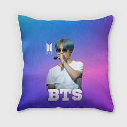 Подушка квадратная BTS, цвет: 3D-принт