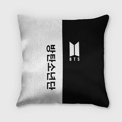 Подушка квадратная BTS, цвет: 3D-принт