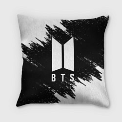 Подушка квадратная BTS, цвет: 3D-принт