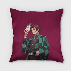 Подушка квадратная KIMETSU NO YAIBA