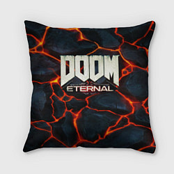 Подушка квадратная DOOM: ETERNAL, цвет: 3D-принт