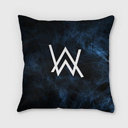 Подушка квадратная Alan Walker, цвет: 3D-принт